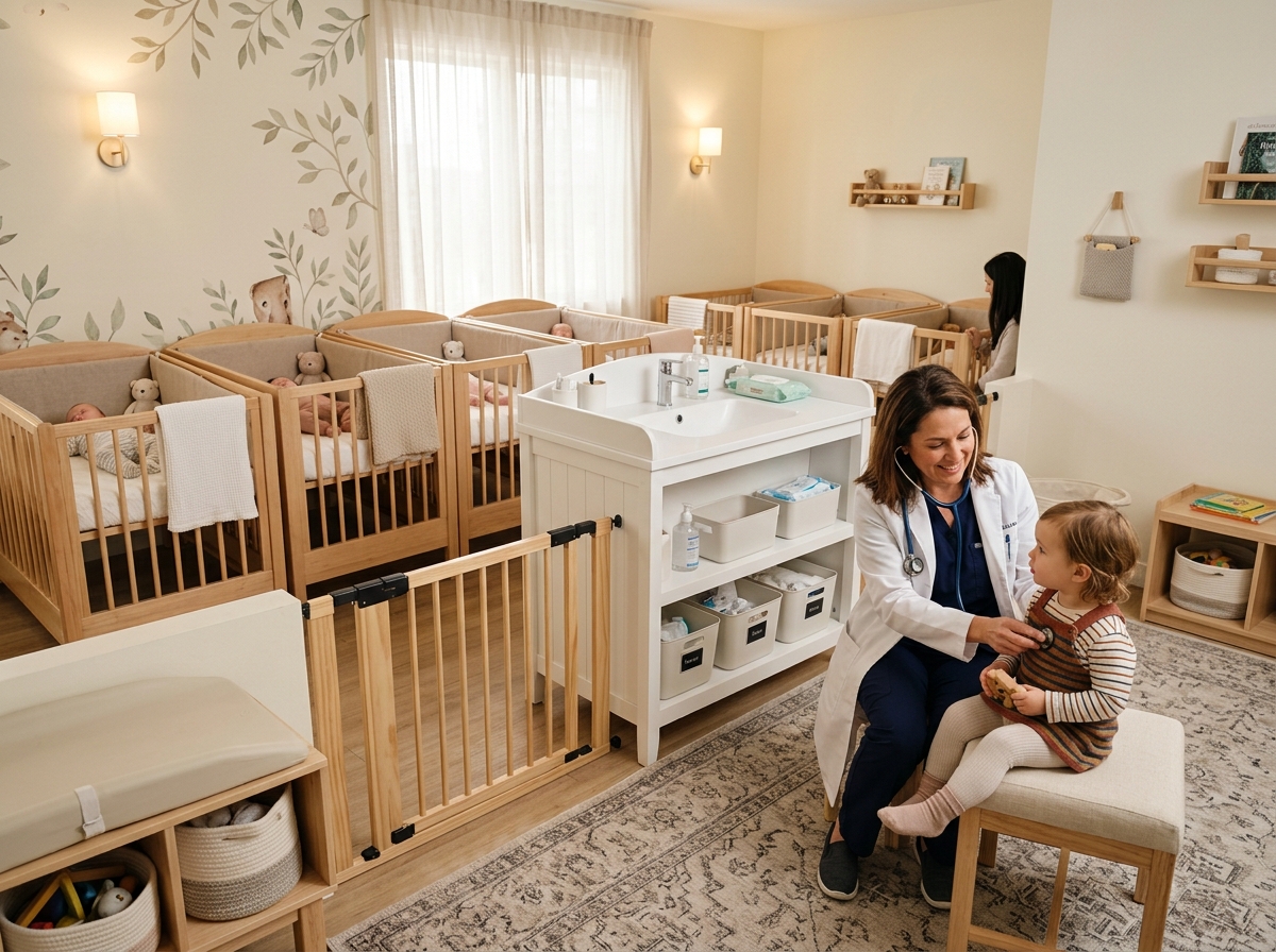 Trusof Nursery and Pediatrician Checkup