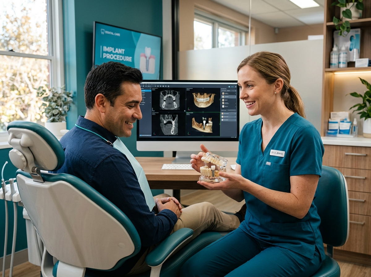 Doctor explaining treatment to patient